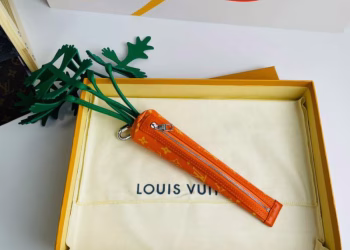 LV Carrot-shaped Carrot clutch bag