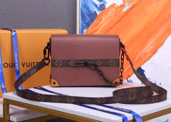 2020 Autumn/Winter New Crosshatch Pattern with Cowhide Crossbody Rectangular Box Bag
