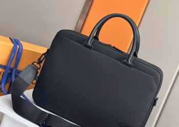 Louis Vuitton Aerogram Collection Pilot Calfskin Briefcase